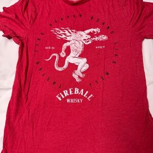 Red Fireball Whiskey Graphic T-Shirt